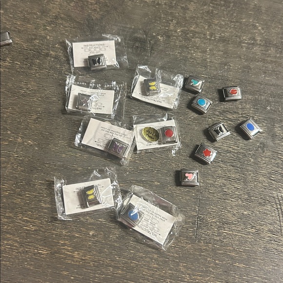 Italian‎ Stainless Steel Links & Charms for Italian Charm Bracelet New - Picture 3 of 3